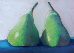 Oil 2017 Paired Pears